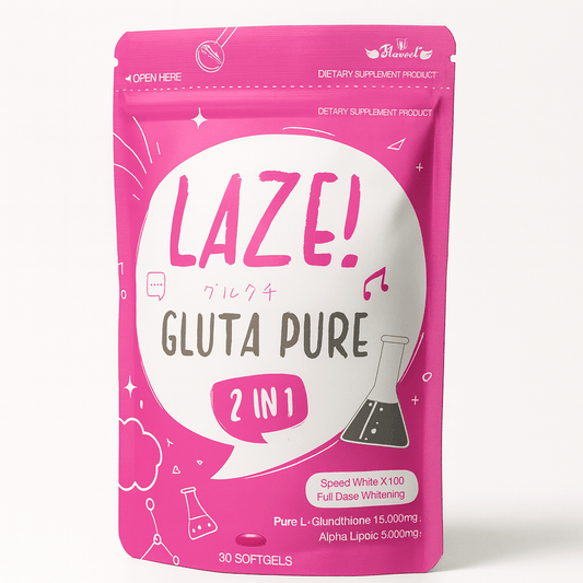 Shinest LAZY Food Supplement - Natural Ingredients - 30 Softgels - Pinky Cosmetics