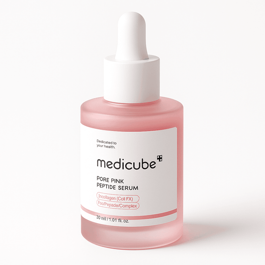 Medicube PDRN Pink Peptide Serum - Rose DNA & 5 Peptides 30ml - Anti-Aging Serum - Medicube -- United Arab Emirates -- Pinky Cosmetics