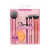 Real Techniques Everyday Essentials Brush Set ✨🖌 - - Pinky Cosmetics -- United Arab Emirates -- Pinky Cosmetics