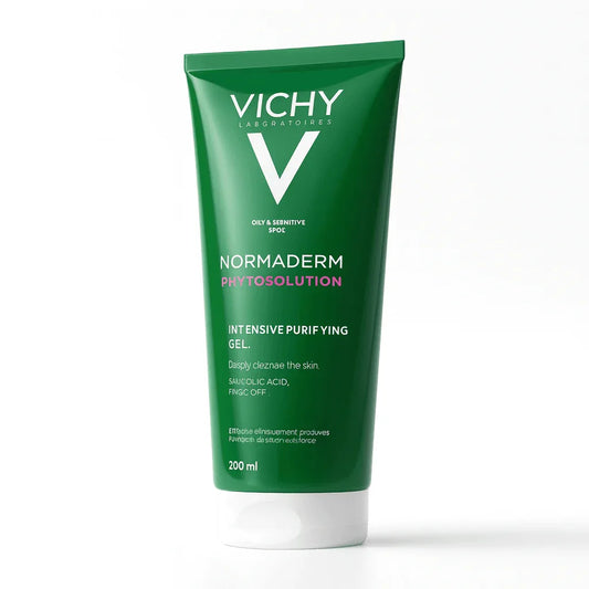 Vichy Normaderm Phytosolution Intensive Purifying Gel 200ml - Facial Purifying Cleanser - Vichy -- United Arab Emirates -- Pinky Cosmetics