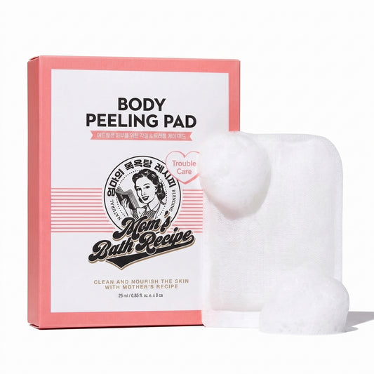 Body Peeling Pad - Mom's Bath Recipe Trouble Care Mom's Bath Recipe Body Scrub Pinky Cosmetics