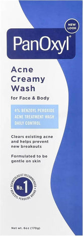 PanOxyl - 4 acne cream wash 4% Benzoyl Peroxide 6 Oz - - Pinky Cosmetics -- United Arab Emirates -- Pinky Cosmetics