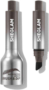 SHEGLAM SHE GLAM Brow-Fection Angled Brush & Dip- Espresso Hair-Like Strokes Liquid Eyebrow Gel Pen Easy To Color Long Lasting Quick Drying Natural Shaping Outlining Filling Eyebrow Makeup,1.2 ml - - Pinky Cosmetics -- United Arab Emirates -- Pinky Cosmetics