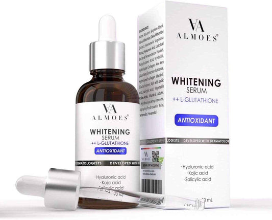 AA ALMOES L-Glutathione Serum – Brighten, Hydrate & Revitalize Your Skin ✨ - - Pinky Cosmetics -- United Arab Emirates -- Pinky Cosmetics