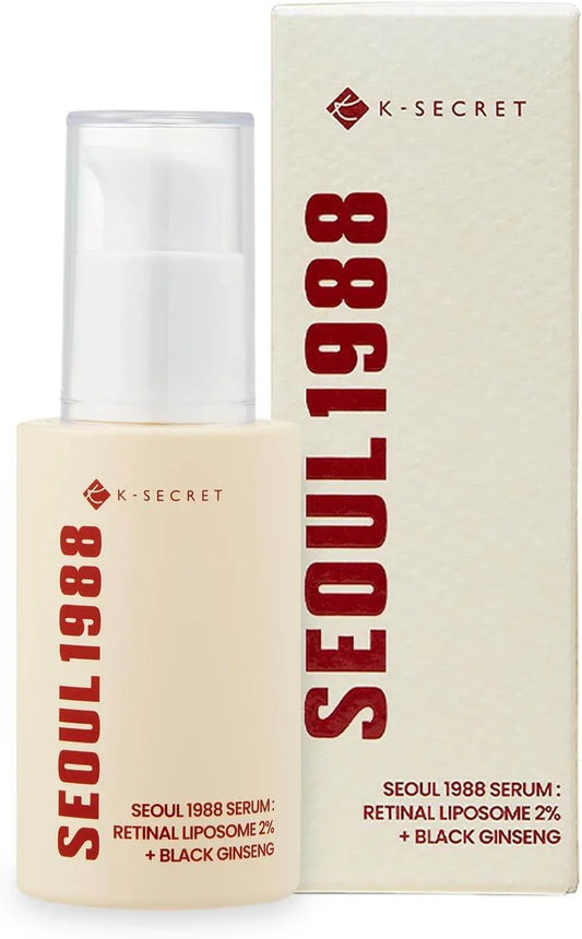 Seoul 1988 Retinal Serum – 2% Retinal Liposome + Black Ginseng - Retinal Serum - K-SECRET -- United Arab Emirates -- Pinky Cosmetics