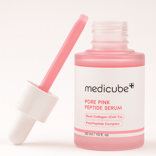 Medicube PDRN Pink Peptide Serum - Rose DNA & 5 Peptides 30ml - Anti-Aging Serum - Medicube -- United Arab Emirates -- Pinky Cosmetics