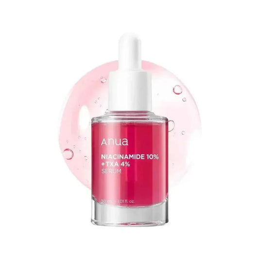Anua Niacinamide Serum 10% + TXA 4% Brightening Formula for Radiant Skin - Achieve Glowing Complexion - Brightening Face Serum - Anua -- United Arab Emirates -- Pinky Cosmetics
