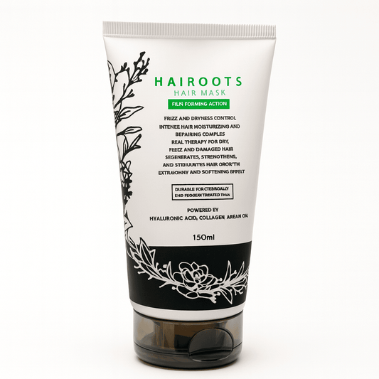 Hairoots Repairing Hair Mask for Damaged Hair (150ml) - Hair Mask - Hairoots -- United Arab Emirates -- Pinky Cosmetics