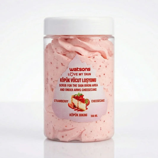 Strawberry Cheesecake Foam Lotion - Watsons Soft Skin - Body Lotion - Watsons -- United Arab Emirates -- Pinky Cosmetics