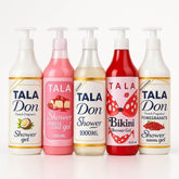 TALA Shower Gel 5-Scent Collection (1000ml) - Shower Gel - TALA -- United Arab Emirates -- Pinky Cosmetics
