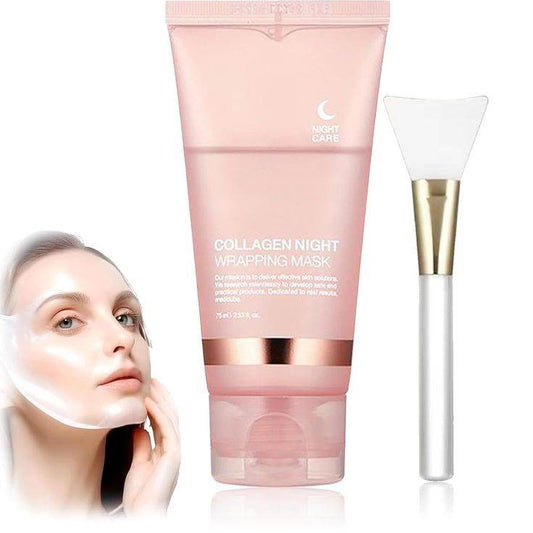 Collagen Night Wrapping Mask – Night Care - Pinky Cosmetics