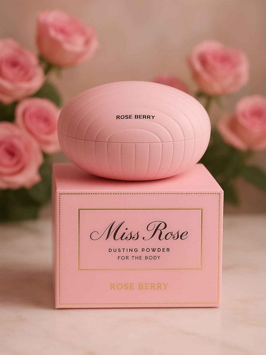 Rose Berry Miss Rose Body Powder - Miss Dior Scent - Body Powder - Rose Berry -- United Arab Emirates -- Pinky Cosmetics
