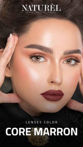 Naturel Lenses Core Marron - Rich Korean Lenses - Colored Contact Lenses - Naturel -- United Arab Emirates -- Pinky Cosmetics