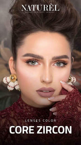 Naturel Lenses Core Zircon - Striking Korean Lenses - Colored Contact Lenses - Naturel -- United Arab Emirates -- Pinky Cosmetics