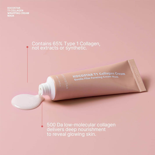 KOCOSTAR Collagen Cream Mask - Hydrating Skin Treatment - Pinky Cosmetics