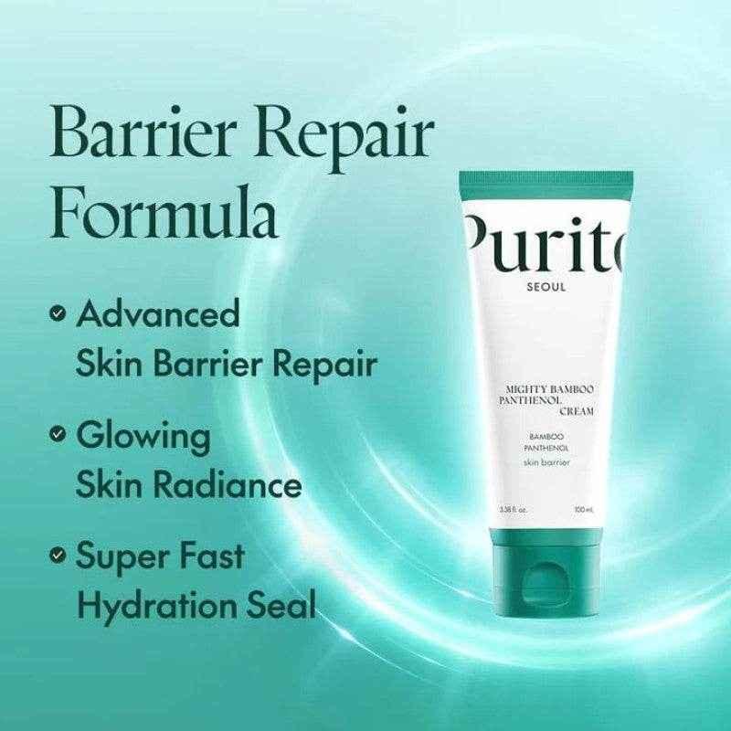 Purito Bamboo Cream for Hydration - Mighty Panthenol Cream - - Pinky Cosmetics -- United Arab Emirates -- Pinky Cosmetics