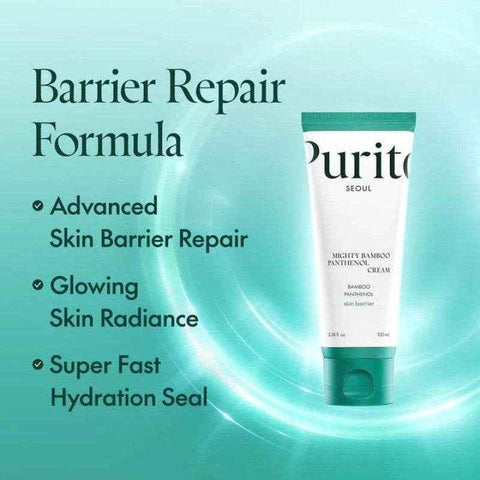 Purito Bamboo Cream for Hydration - Mighty Panthenol Cream - - Pinky Cosmetics -- United Arab Emirates -- Pinky Cosmetics