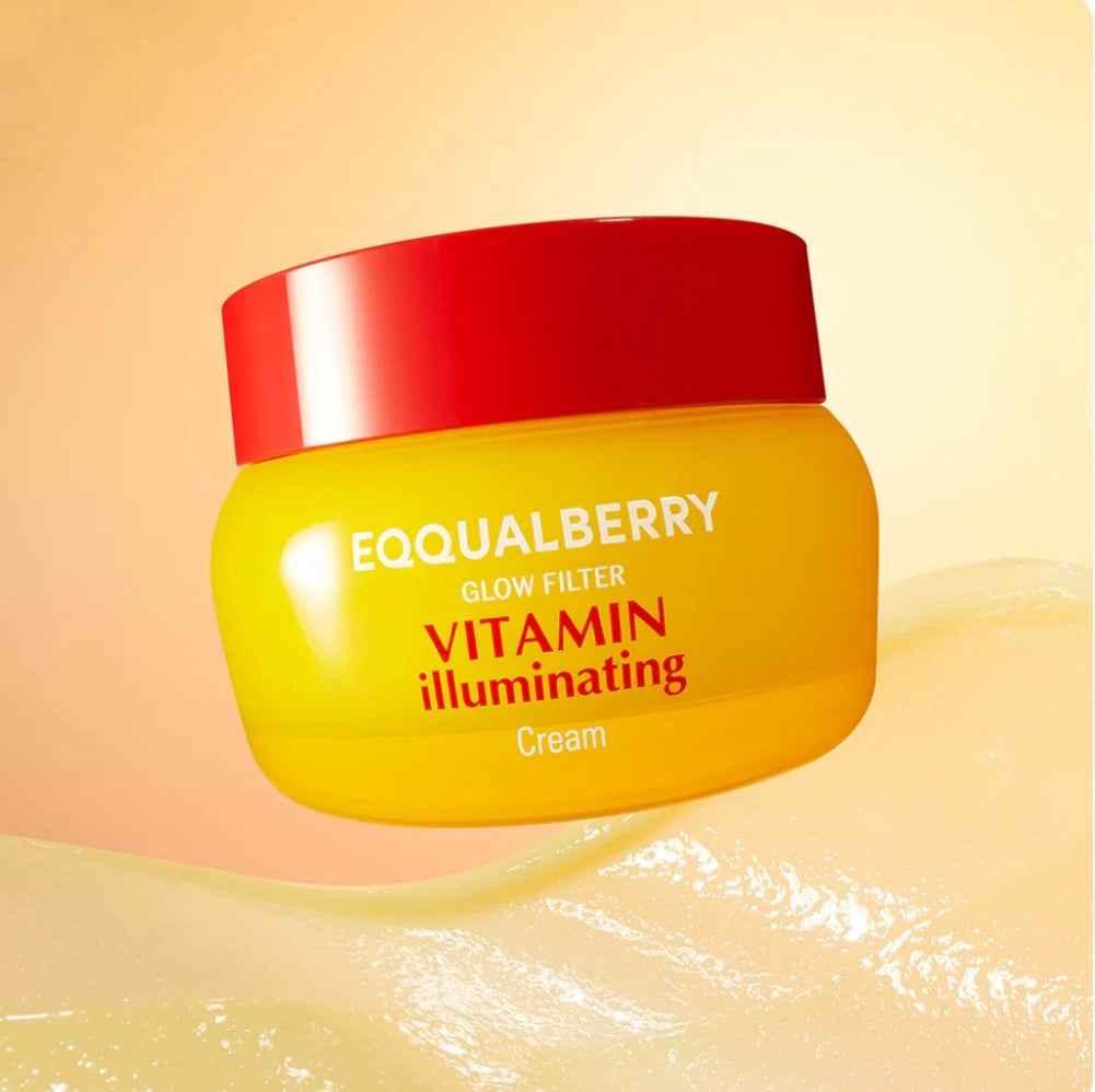 Equalberry Vitamin Illuminating Cream - Glow Filter - Face Moisturizer - EQUALBERRY -- United Arab Emirates -- Pinky Cosmetics