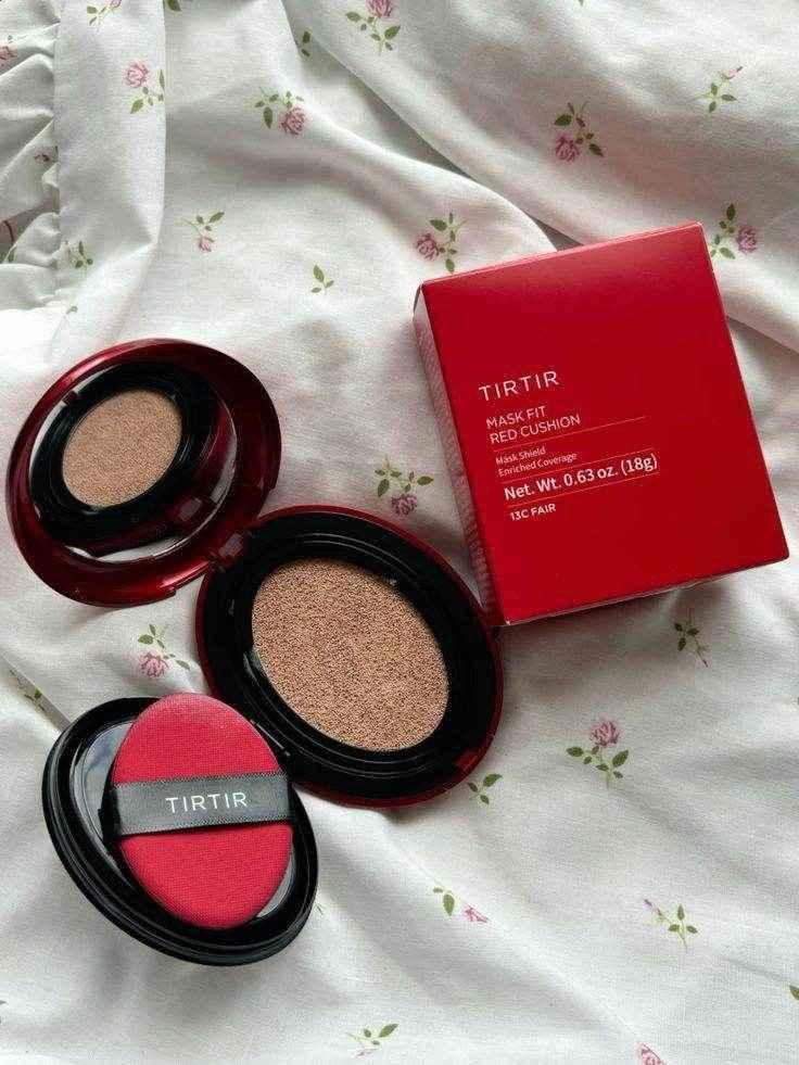 TIRTIR Red Cushion Foundation – Flawless Long-Wear Glow - Face Makeup - TIRTIR -- United Arab Emirates -- Pinky Cosmetics