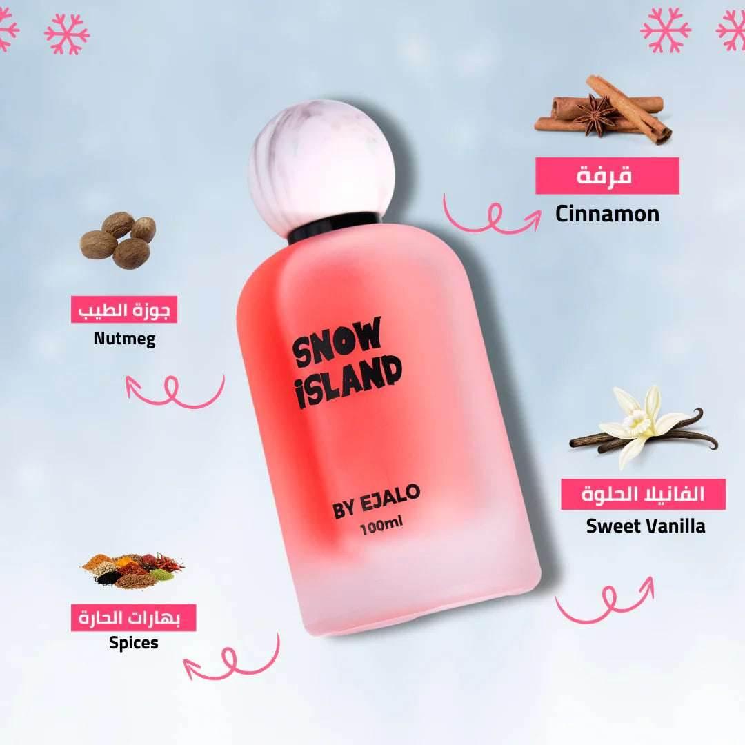 Snow Island Perfume 100ml - Exotic Spices & Vanilla - - Pinky Cosmetics -- United Arab Emirates -- Pinky Cosmetics