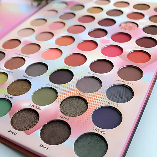 IGOODCO 54-Color Beauty & Fashion Eyeshadow Palette - Pinky Cosmetics