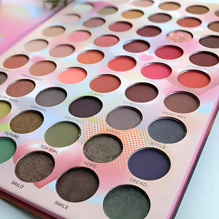 IGOODCO 54-Color Beauty & Fashion Eyeshadow Palette - Pinky Cosmetics