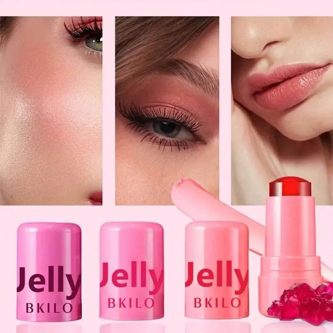 4 Piece Jelly Tint Collection - Hydrating Lip Tint Set - - Pinky Cosmetics -- United Arab Emirates -- Pinky Cosmetics