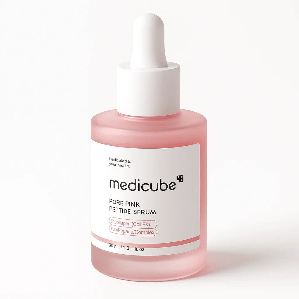 Medicube PDRN Pink Peptide Serum - Rose DNA & 5 Peptides 30ml - Anti-Aging Serum - Medicube -- United Arab Emirates -- Pinky Cosmetics