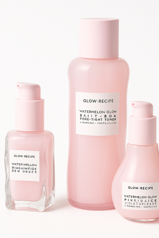 Glow Recipe Watermelon Glow Essentials – 3-Piece Set - Pinky Cosmetics