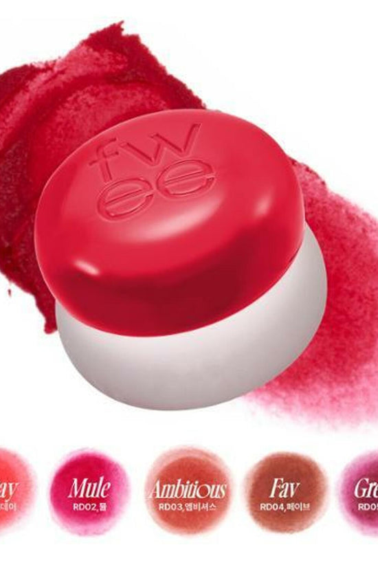 fwee - Lip&Cheek Blurry Pudding Pot - Pinky Cosmetics