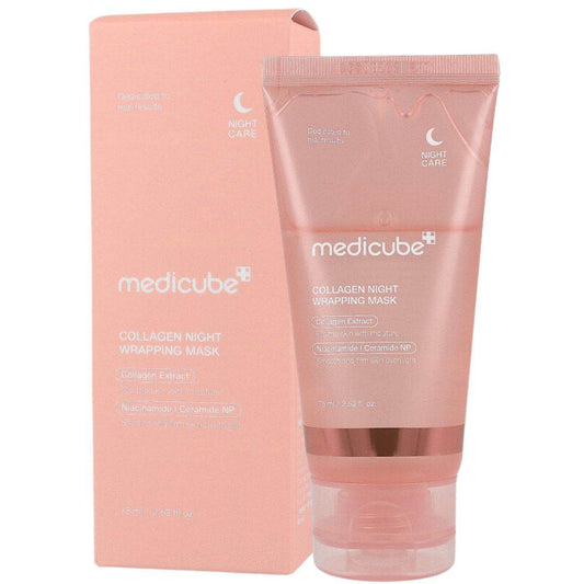 MEDICUBE PDRN Pink Caffeine Night Wrapping Mask 75ml