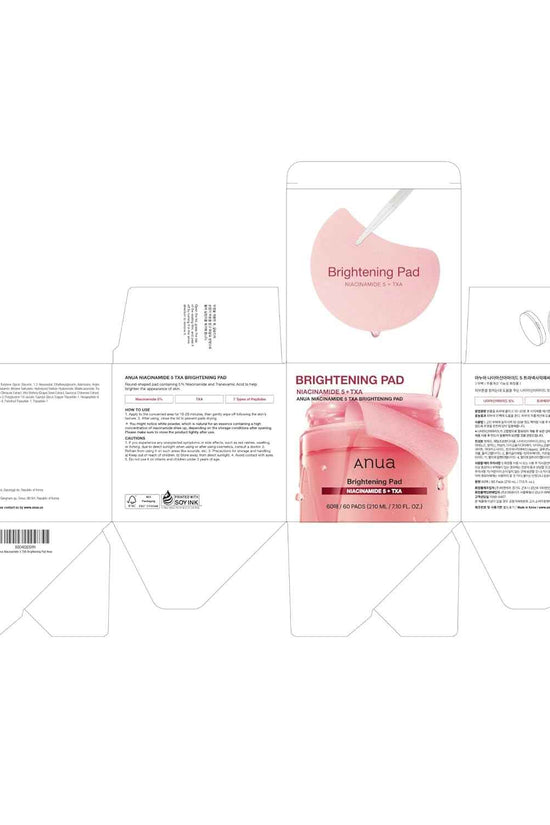 Anua Brightening Pad - Niacinamide 5% TXA Glow Booster