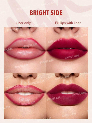 SHEGLAM Love Stained Lip Tint Marker - Matte Red Pen - Lip Products - SHEGLAM -- United Arab Emirates -- Pinky Cosmetics