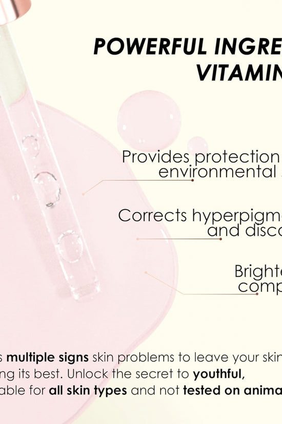 Almoes Serum 20% Vitamin C, Alpha Arbutin, Polyglutamic Acid 1 Fl Oz - Pinky Cosmetics