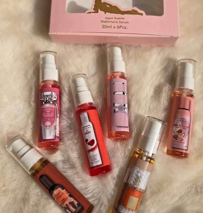 Makhmareia Serum Set - Lamsat Harir Sexy 6-Pack - Body Serum - Lamsat Harir -- United Arab Emirates -- Pinky Cosmetics