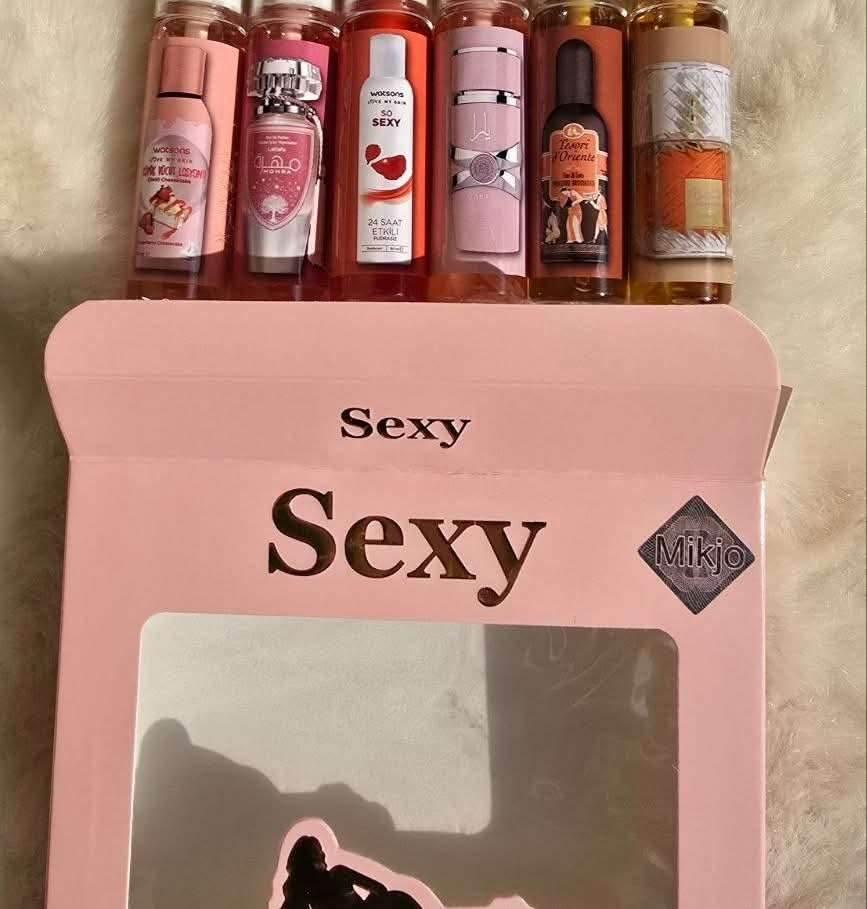 Makhmareia Serum Set - Lamsat Harir Sexy 6-Pack - Body Serum - Lamsat Harir -- United Arab Emirates -- Pinky Cosmetics