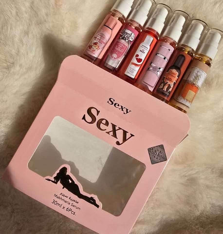 Makhmareia Serum Set - Lamsat Harir Sexy 6-Pack - Body Serum - Lamsat Harir -- United Arab Emirates -- Pinky Cosmetics