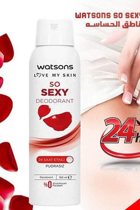 Watsons So Sexy Body Deodorant Spray – 150ml - Pinky Cosmetics