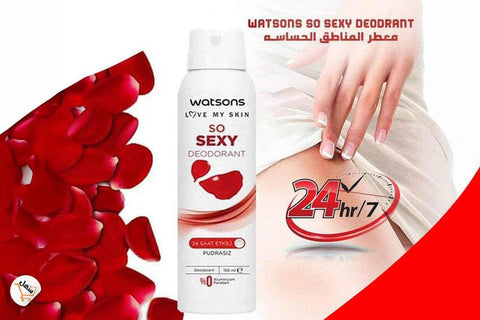 Watsons So Sexy Body Deodorant Spray – 150ml - Deodorant Spray - Watsons -- United Arab Emirates -- Pinky Cosmetics