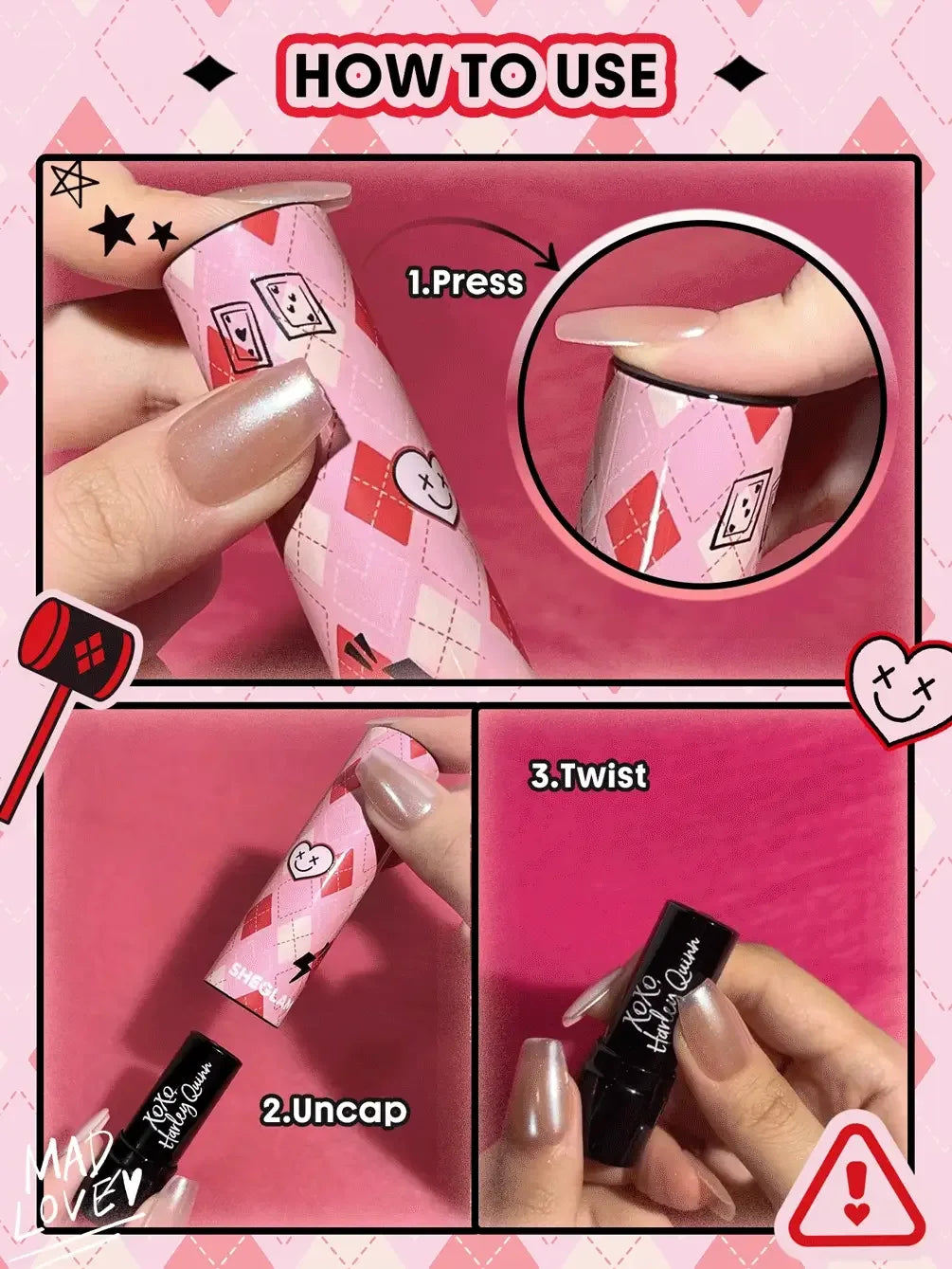 SHEGLAM Thrill Seeker Color-Changing Lipstick - - Pinky Cosmetics -- United Arab Emirates -- Pinky Cosmetics