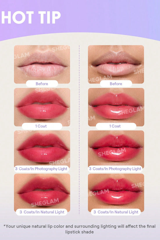SHEGLAM Push to Plump Booster Shine Plumping Lip Gloss