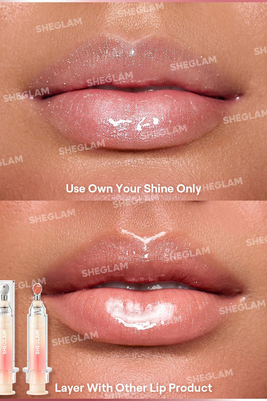 SHEGLAM Push to Plump Booster Shine Plumping Lip Gloss