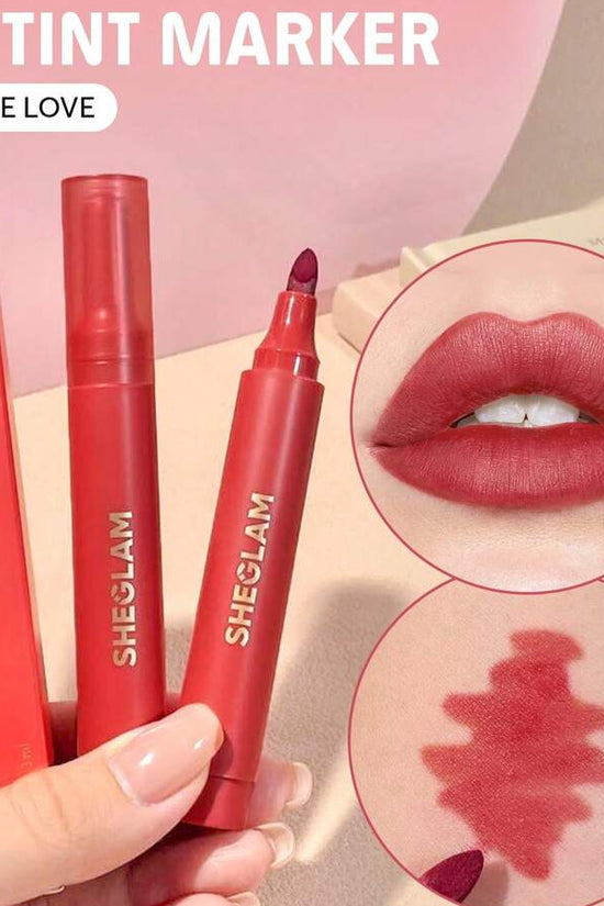 SHEGLAM Love Stained Lip Tint Marker - Matte Red Pen
