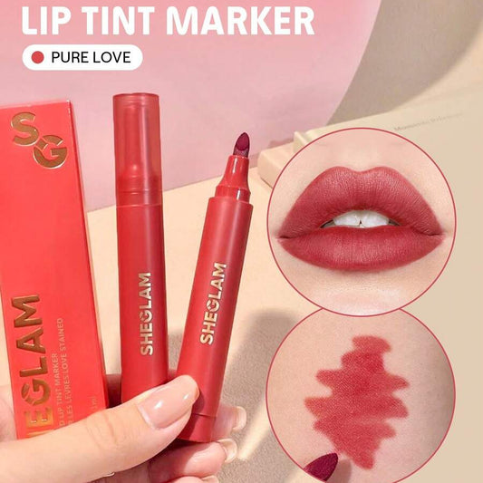 SHEGLAM Love Stained Lip Tint Marker - Matte Red Pen