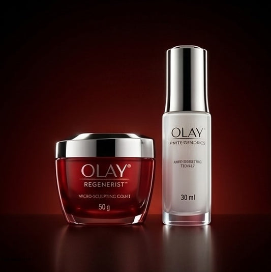 Olay Power Duo - Regenerist Cream & White Radiance Olay Skincare Set  Pinky Cosmetics