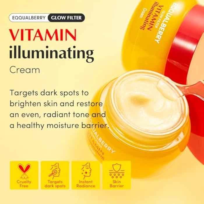 Equalberry Vitamin Illuminating Cream - Glow Filter - Face Moisturizer - EQUALBERRY -- United Arab Emirates -- Pinky Cosmetics