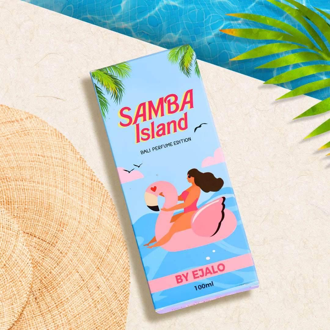Samba Island Perfume 100ml - Bali Edition by EJALO - - Pinky Cosmetics -- United Arab Emirates -- Pinky Cosmetics