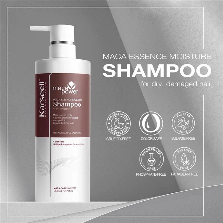 Karseell Magic Power Collagen Set - Ultimate Hair Repair - Hair set (shampoo, mask, oil) - Karseell -- United Arab Emirates -- Pinky Cosmetics