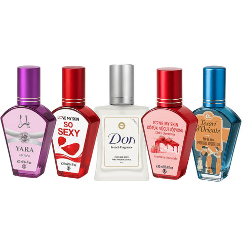 Premium Perfume Selection - 5 Luxury Scents 30ml - Perfumes & Fragrances - Multi-Brand Luxury Collection -- United Arab Emirates -- Pinky Cosmetics