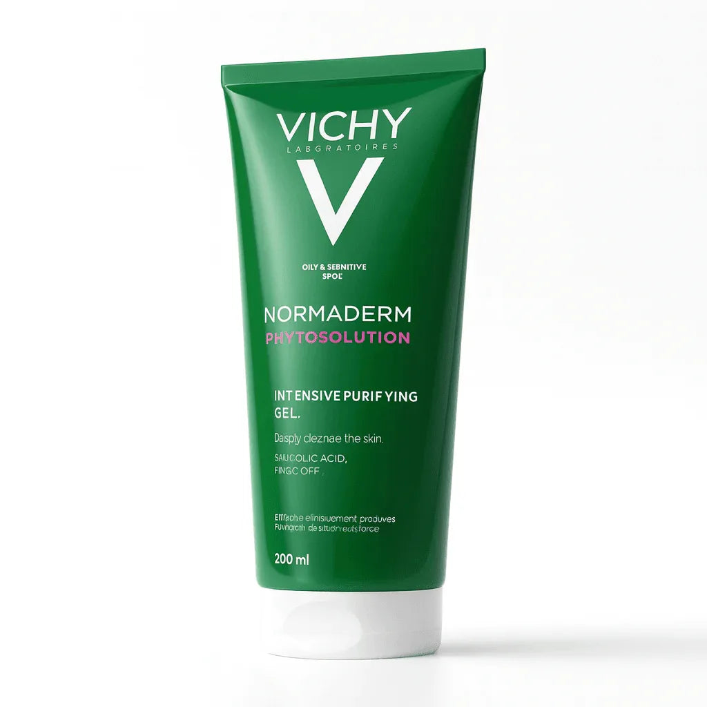 Vichy Normaderm Phytosolution Intensive Purifying Gel 200ml - Facial Purifying Cleanser - Vichy -- United Arab Emirates -- Pinky Cosmetics